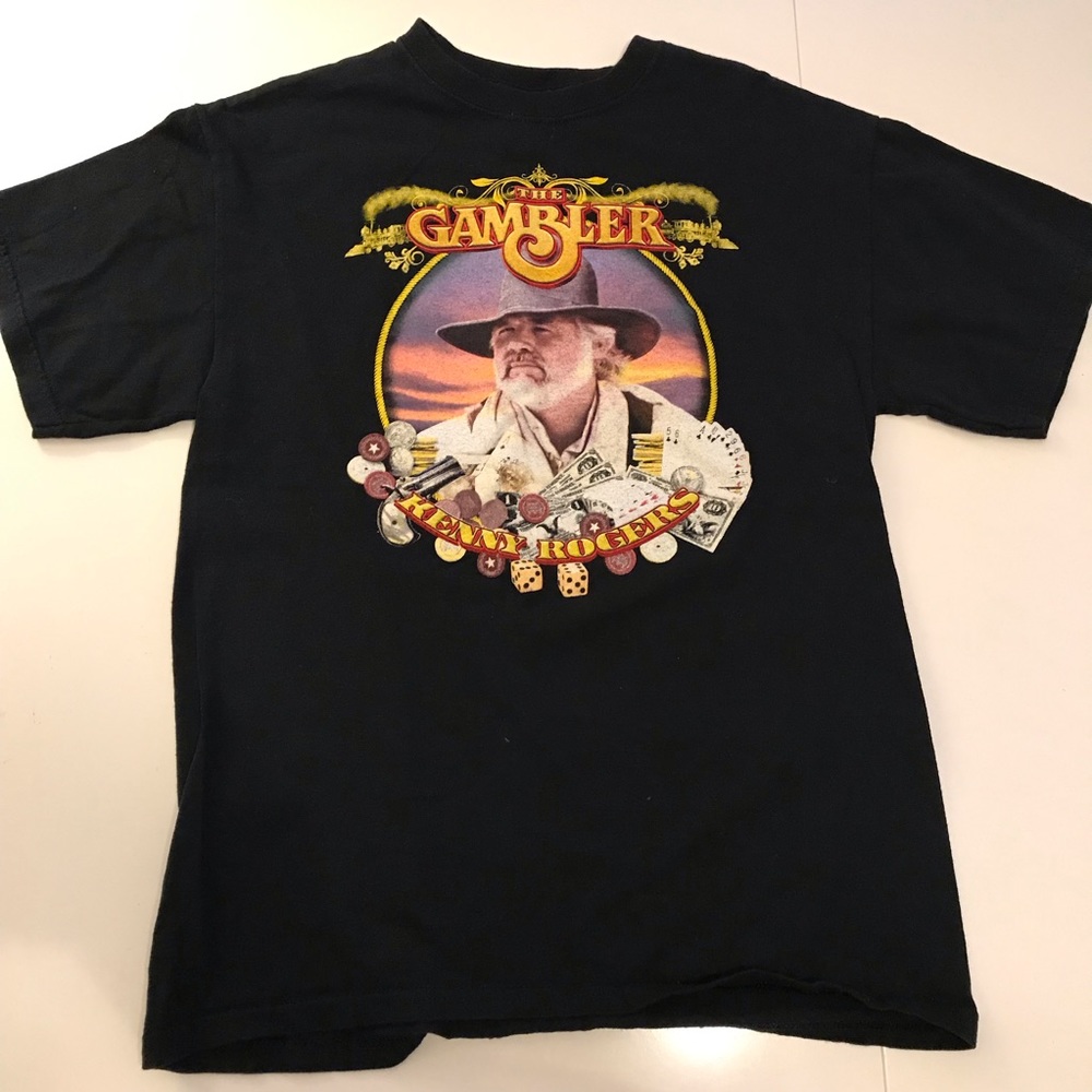Kenny Rogers The Gambler Tee Shirt M